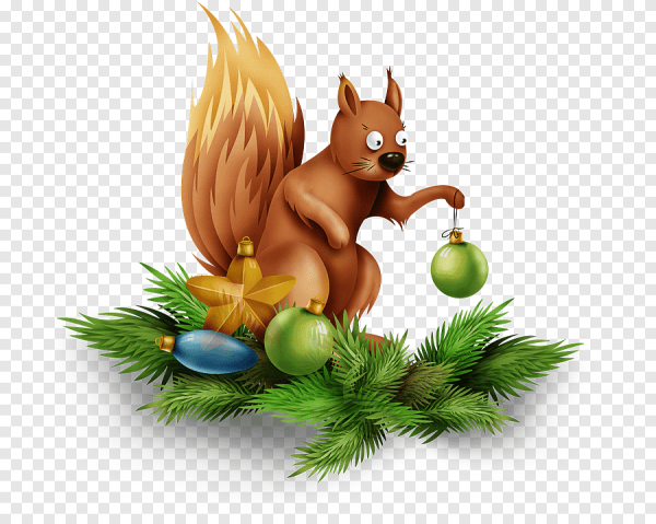 Новогодняя Белочка.