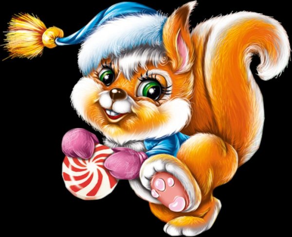 Новогодняя Белочка.