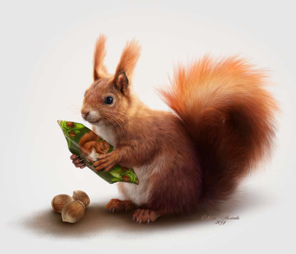 Белочка Хелена Грин,