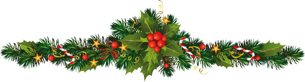 Новогодний бордюр