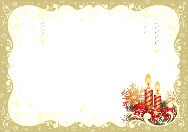 Рамки с новым годом и Рождеством