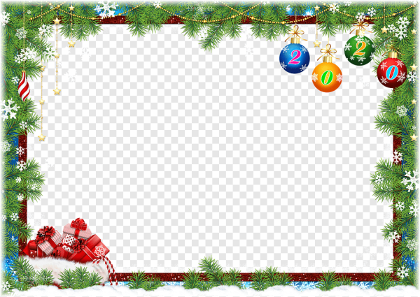 Новогодняя фоторамка