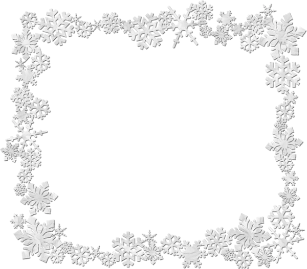 Зимняя рамка