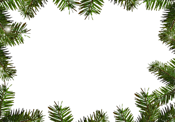 Новогодние рамки для фотошопа на прозрачном фоне