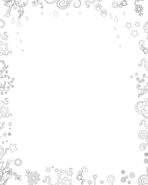 Рамка из снежинок на прозрачном фоне