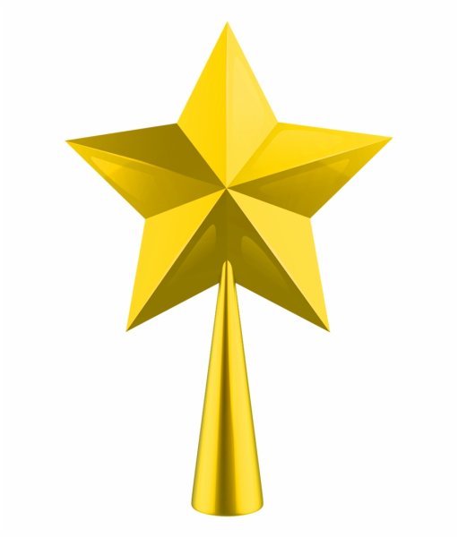 Звезда на елку мультяшная