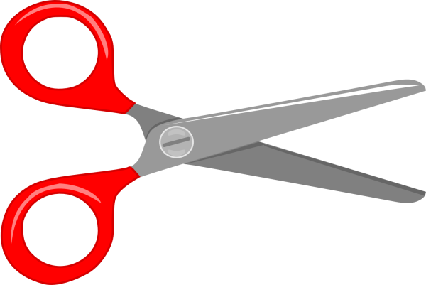 Ножницы раскрытые