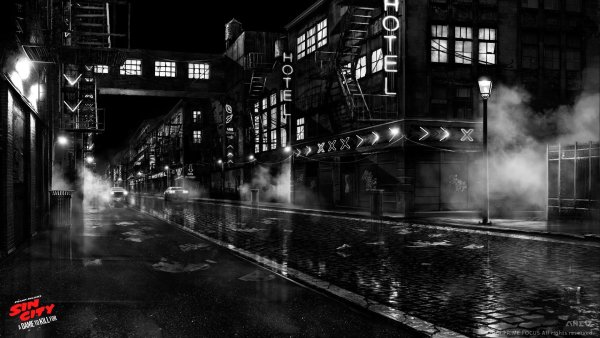 Нуар арт город грехов