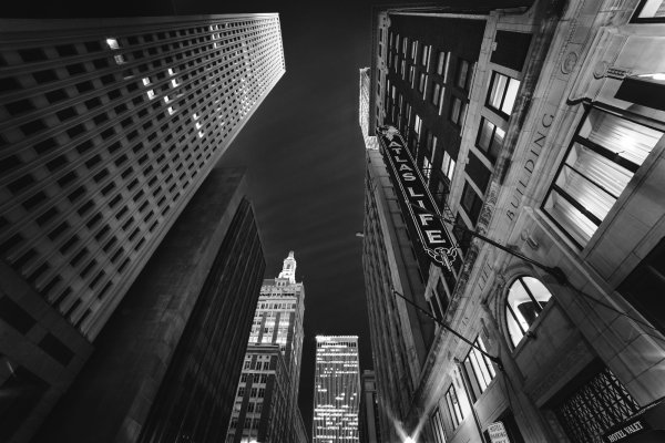 Город в стиле Нуар