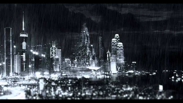 Нуар город арт