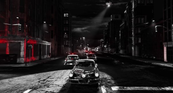 Неонуар город грехов