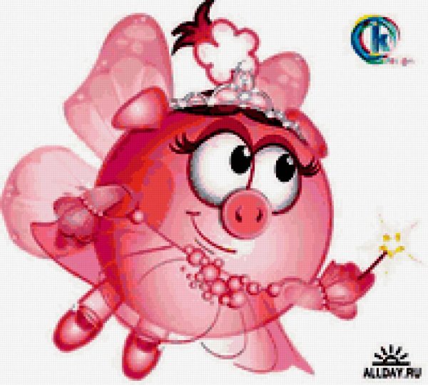 Нюша из смешариков