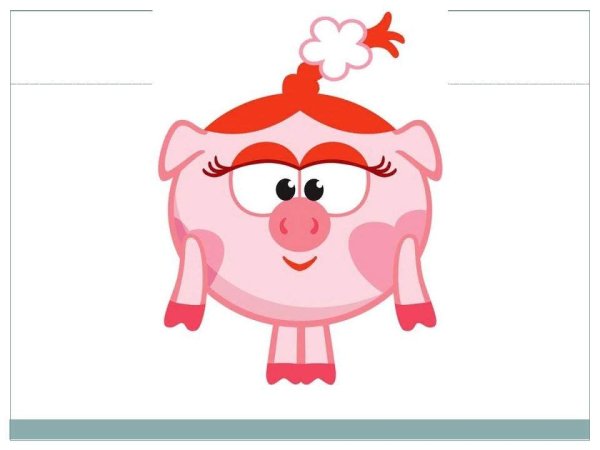 Как рисовать Нюшу из смешариков