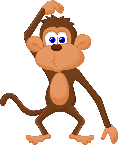 Обезьянка рисунок для детей