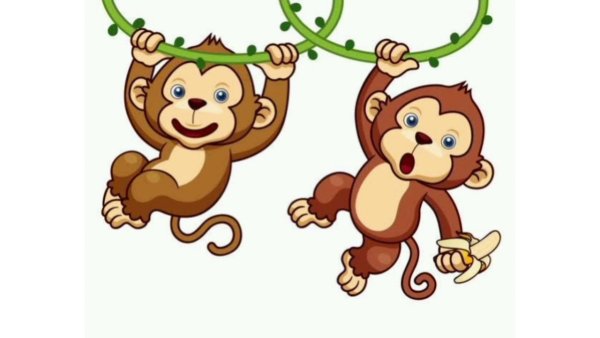 Обезьяна для детей дошкольного возраста