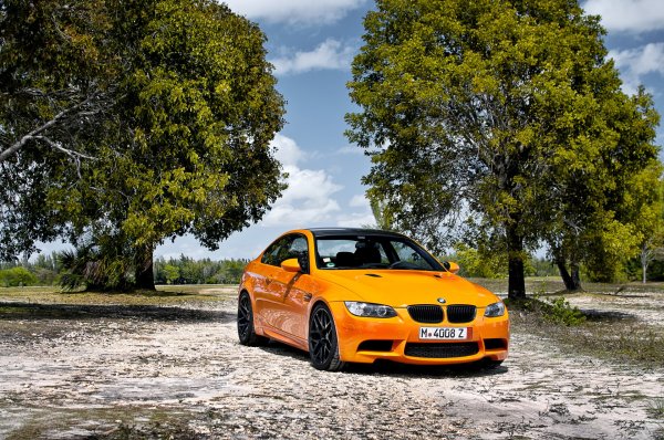 BMW m3 e92 Orange
