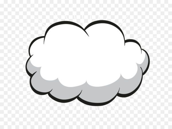 Облако мультяшное