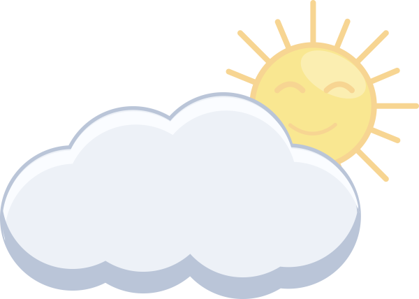 Облако мультяшное