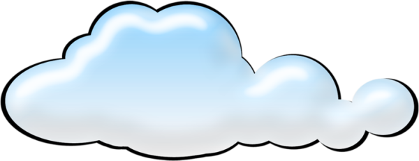 Облака на прозрачном фоне для детей