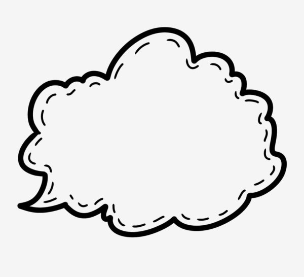 Облачко для надписи