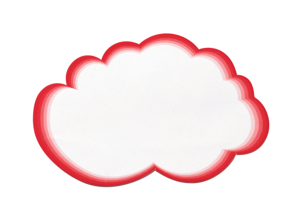 Рамка облачко