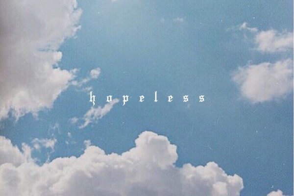 Эстетика голубая горизонтальная