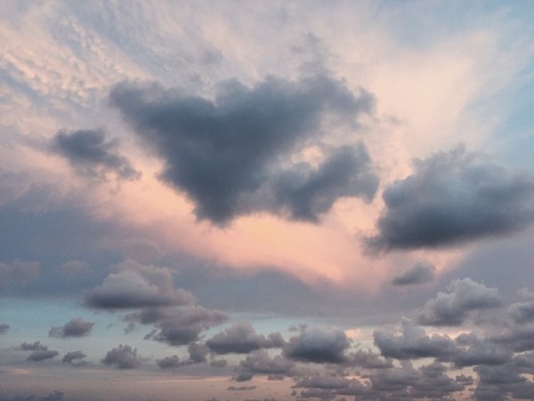 Хмурое небо Эстетика