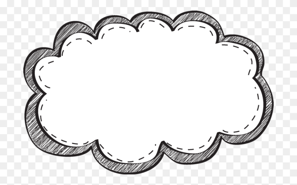 Облачко для надписи