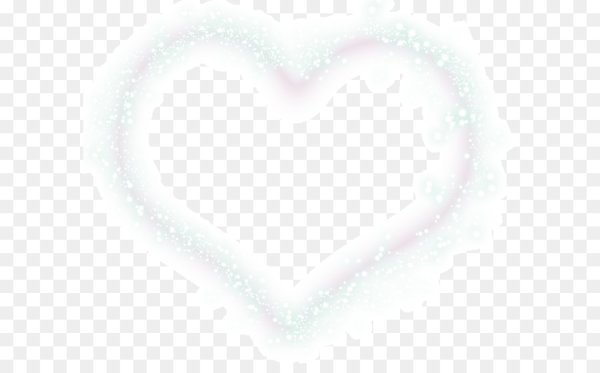 Облако сердечко на прозрачном фоне