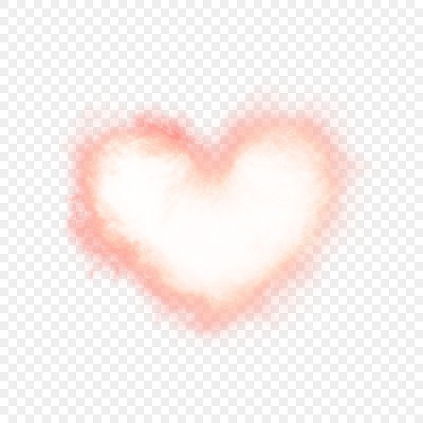 Размытое сердечко