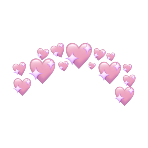 Сердечки над головой