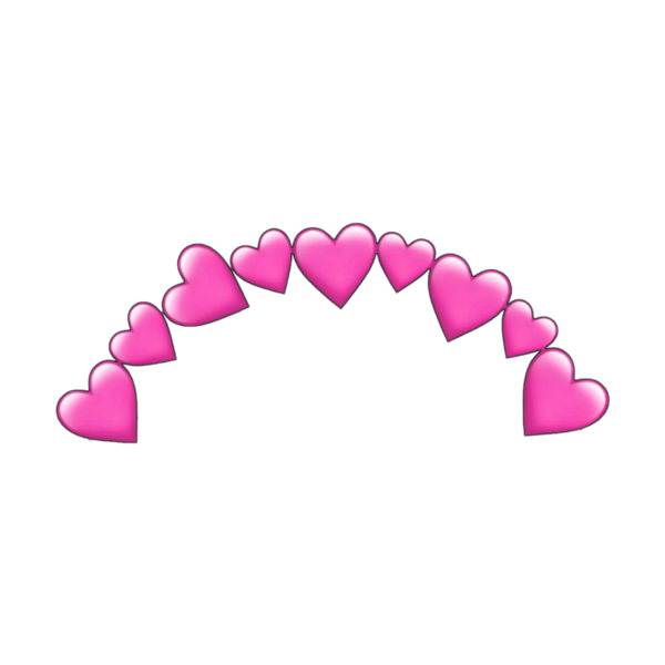 Корона из сердечек