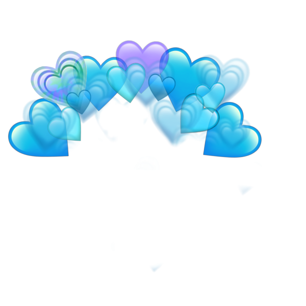 Венки из сердечек без фона