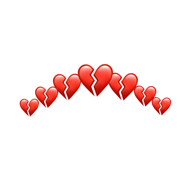 Ободок из сердец для фотошопа