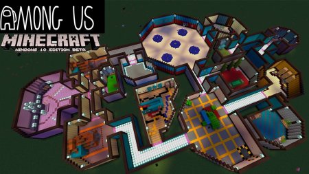 Карта Skeld among us Minecraft