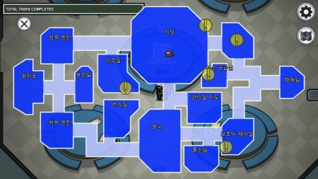 Карта игры амонг АС