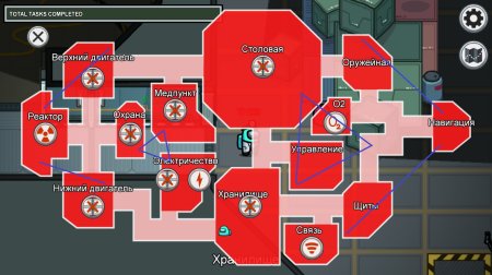 Карта игры among us