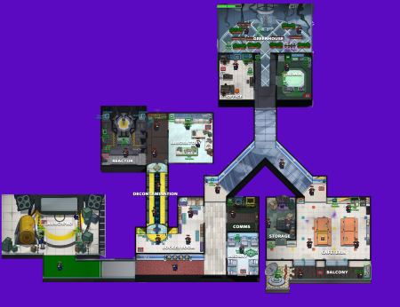 Карта Mira hq among us