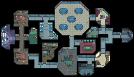 Карта амонг АС the Skeld