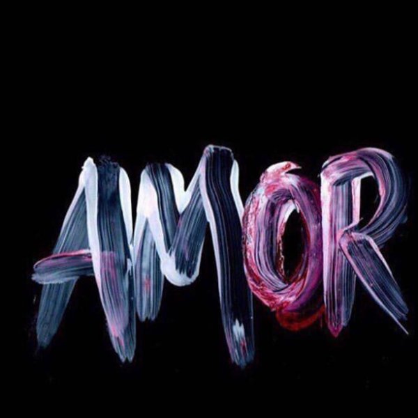 Картинки Amor на черном фоне