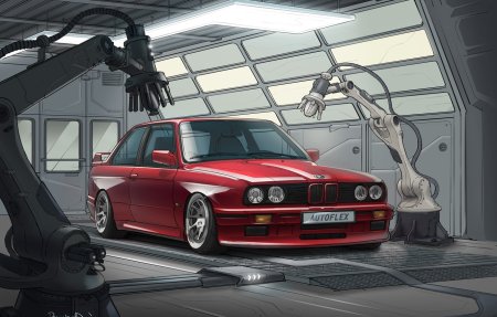 BMW e30 арт
