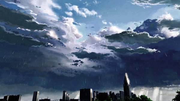 Аниме пейзаж