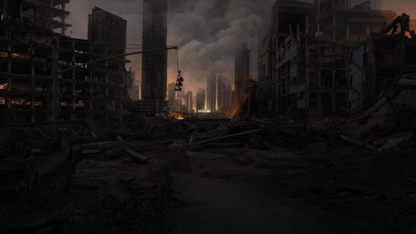 Руины города