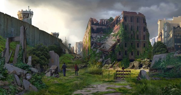 Заброшенный город the last of us 2