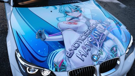 BMW m5 (e60) Hatsune Miku