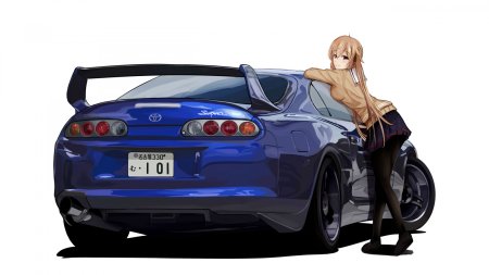 Toyota Supra mk4.Art