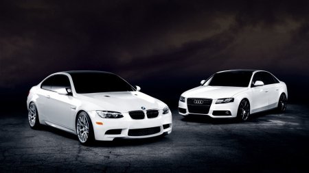 BMW e92 и Audi a5