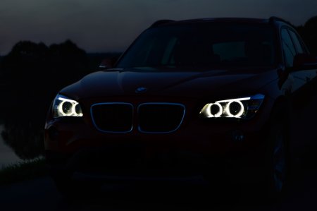 Ангельские глазки на BMW x1
