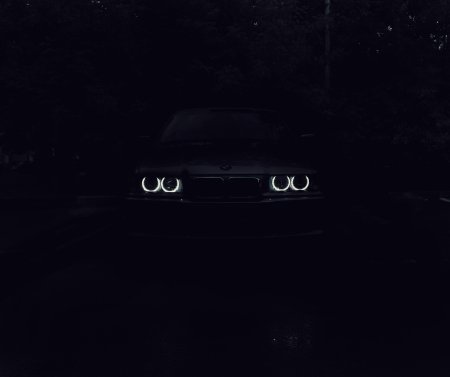 Е39 ангельские глазки ночью