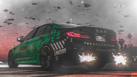 BMW m5 coronavirus